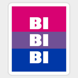 Bi Bi Bi Flag Sticker